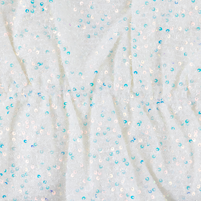 Sequin Sparkle Ruffle Top