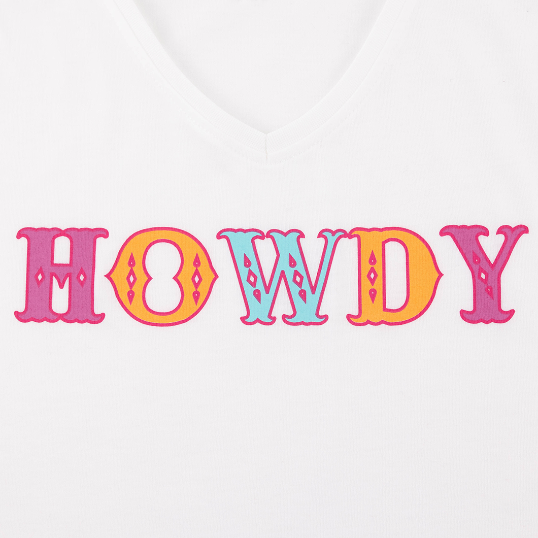 Howdy Friends V-Neck T-Shirt