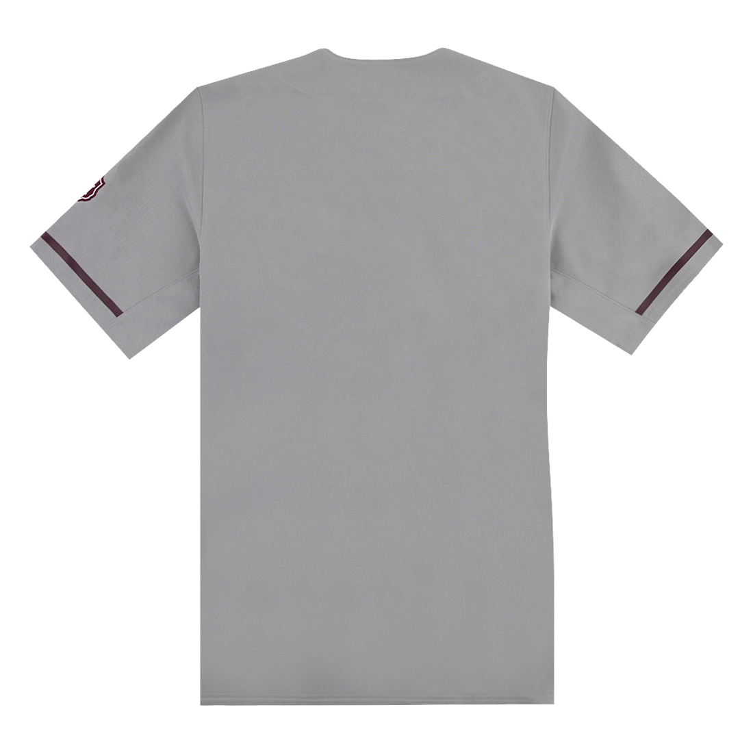 Texas A&M Adidas Gray Baseball Jersey