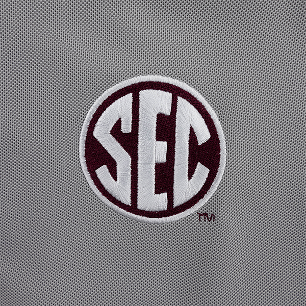 Texas A&M Adidas Gray Baseball Jersey