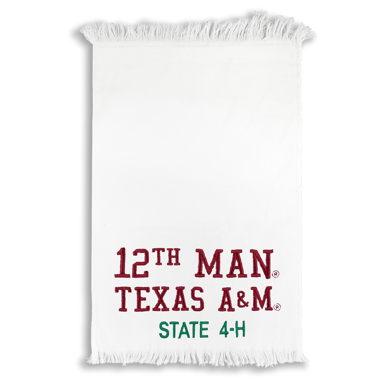 Texas A&M 12th Man State 4H Embroidered Towel