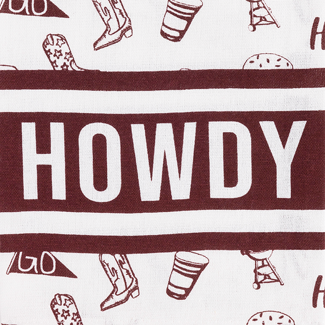 Howdy Tailgate Hand Towel