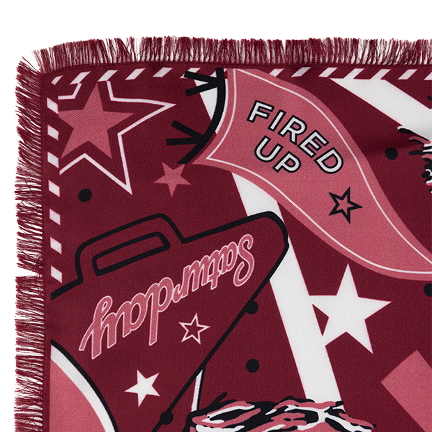 Star Fringe Spirit Scarf