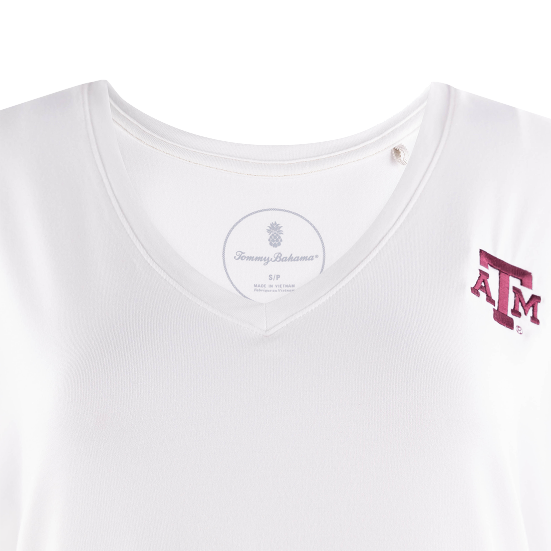 Texas A&M Tommy Bahama Kauai V-Neck Tee