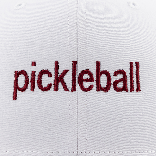 White Pickleball Cap