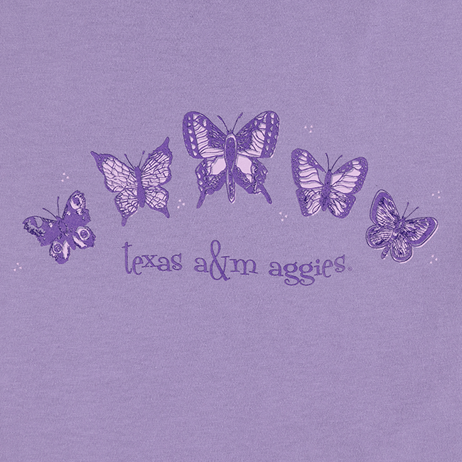 Texas A&M Aggie Butterflies T-Shirt