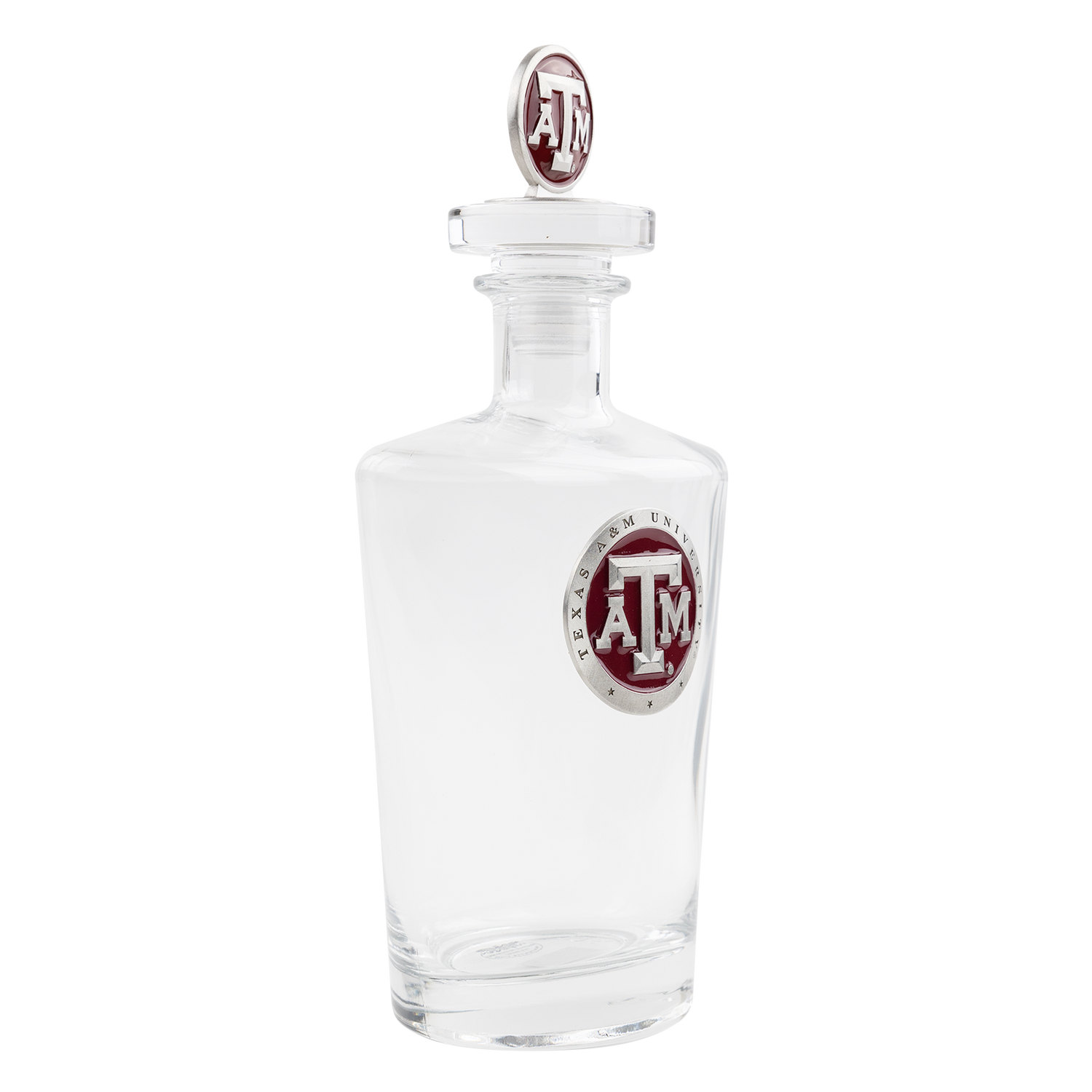 Texas A&M Decanter Glasses Chest Set