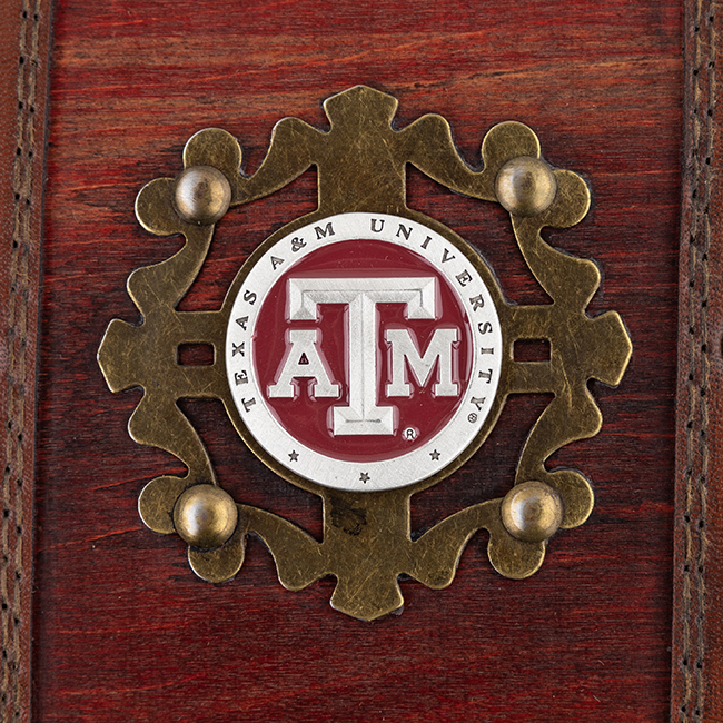 Texas A&M Decanter Glasses Chest Set
