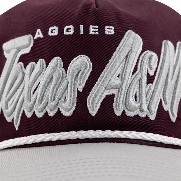 Texas A&M '47 Brand Drop Shadow Rope Hitch Hat