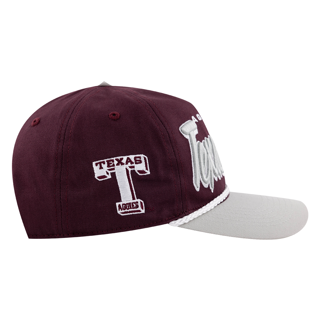 Texas A&M '47 Brand Drop Shadow Rope Hitch Hat