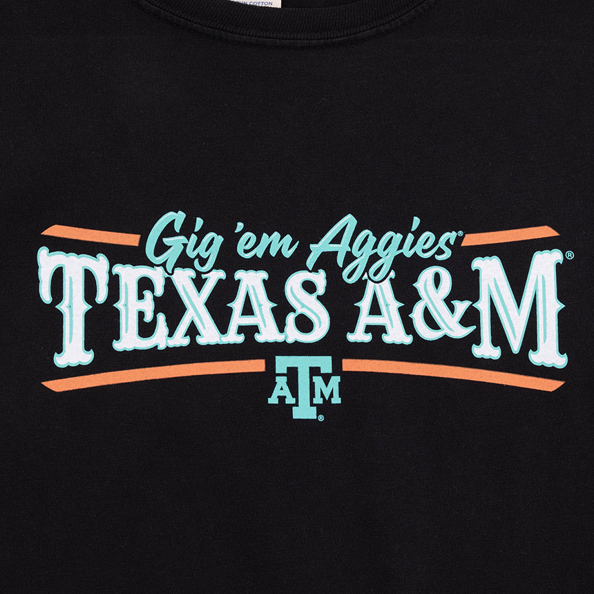 Texas A&M Cursive Gig 'Em Aggies T-Shirt