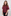 Maroon Boxy Collared Button Down