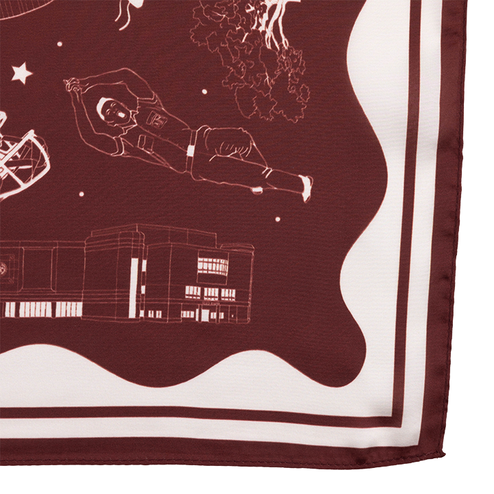 Texas A&M Collage Scarf