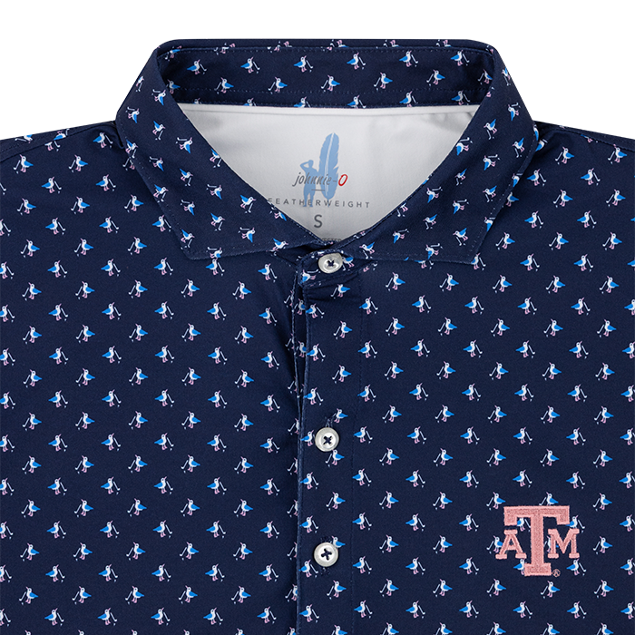 Texas A&M Johnnie-O For the Birdies Golfing Polo