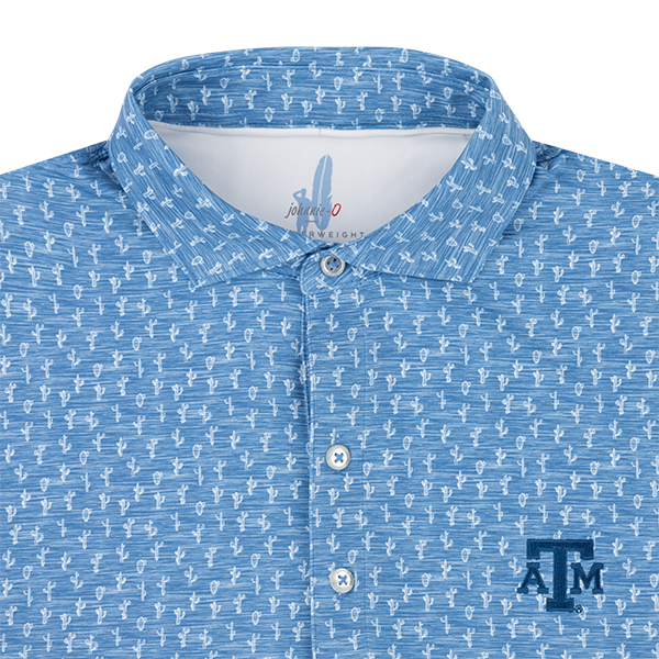 Texas A&M Johnnie-O Mojave Performance Jersey Polo