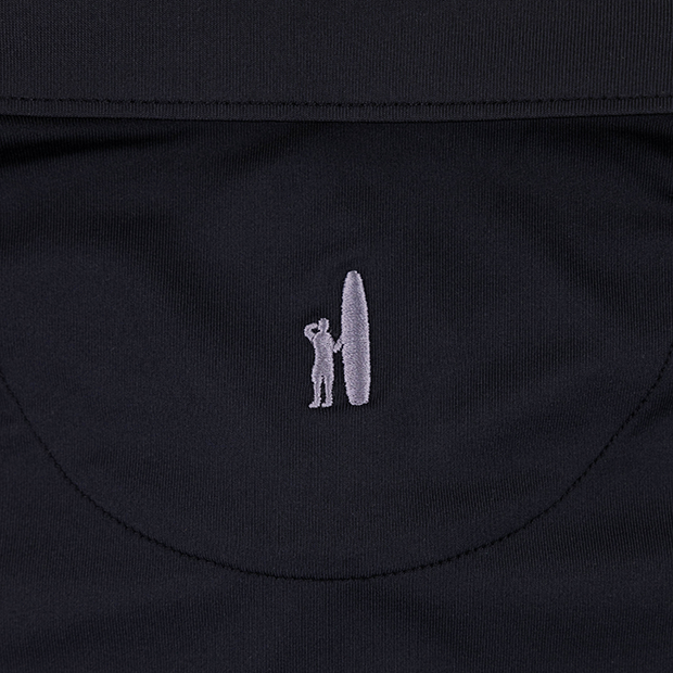Texas A&M Johnnie-O Black Birdie Performance Polo