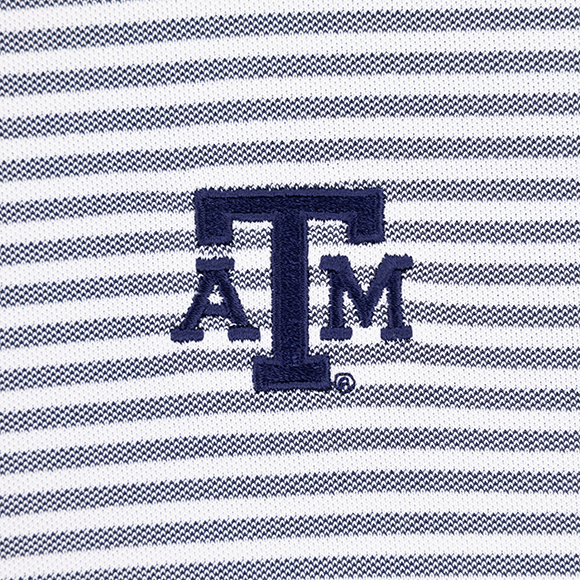 Texas A&M Johnnie-O Stetsons Buttoned Polo