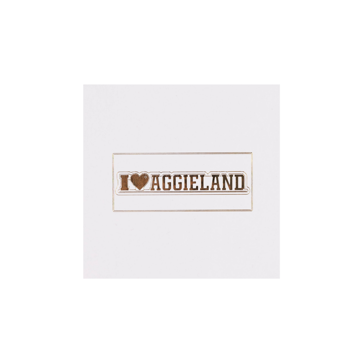 I Heart Aggieland Ornament