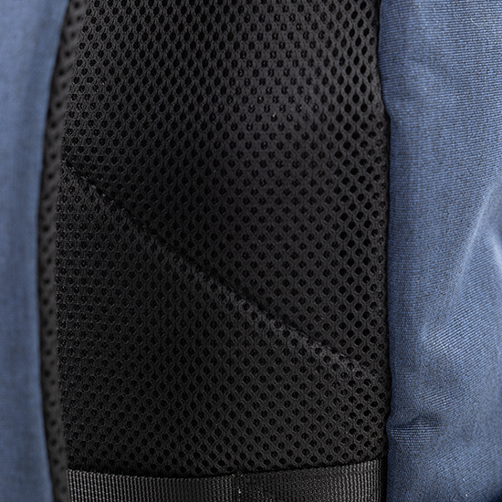 Blue Backpack with Charging Ports