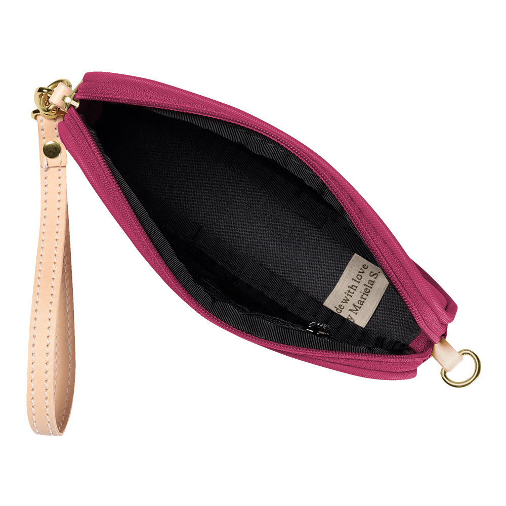 Jon Hart Coated Canvas Wristlet