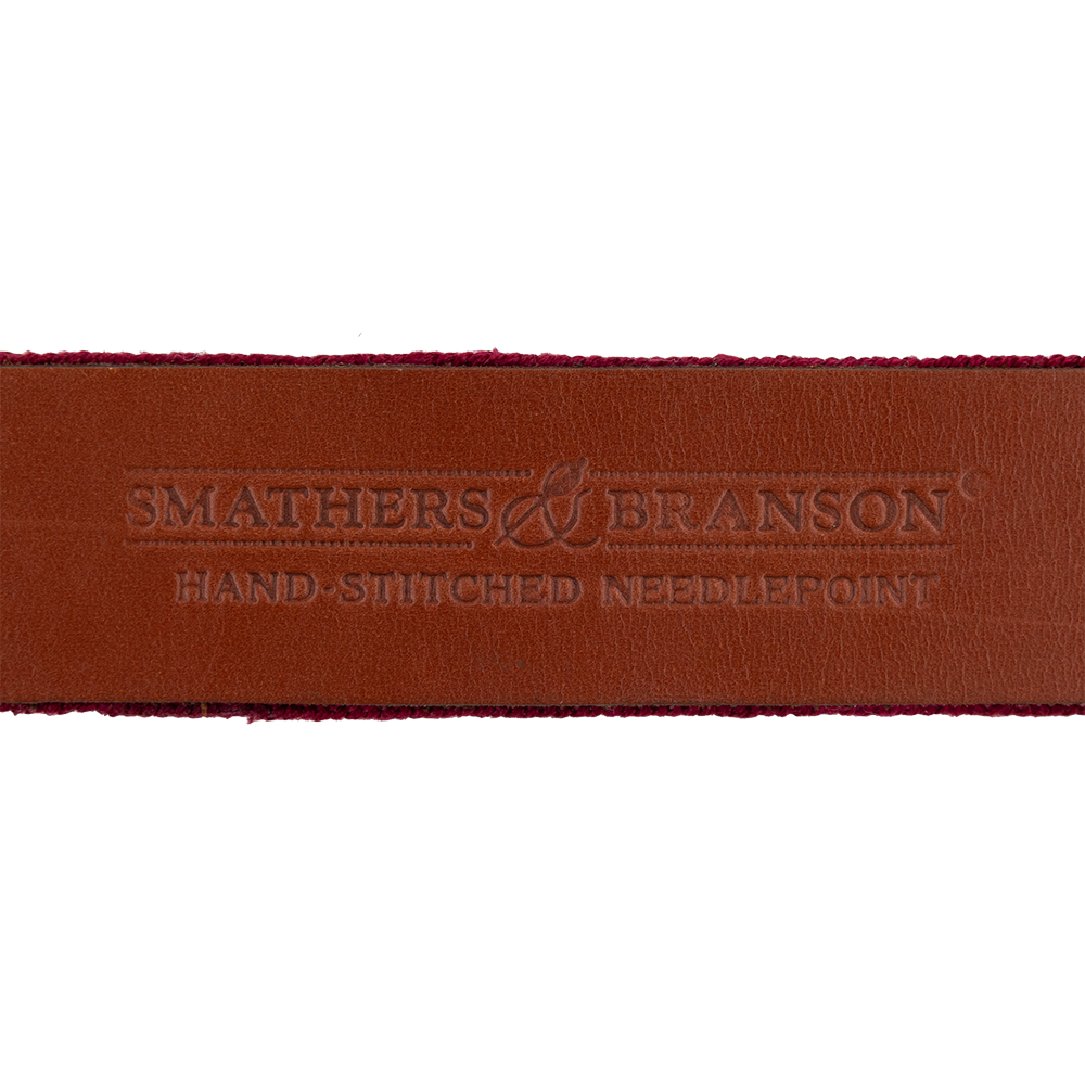 Texas A&M Smathers & Branson Logo-Crossed Clubs Belt