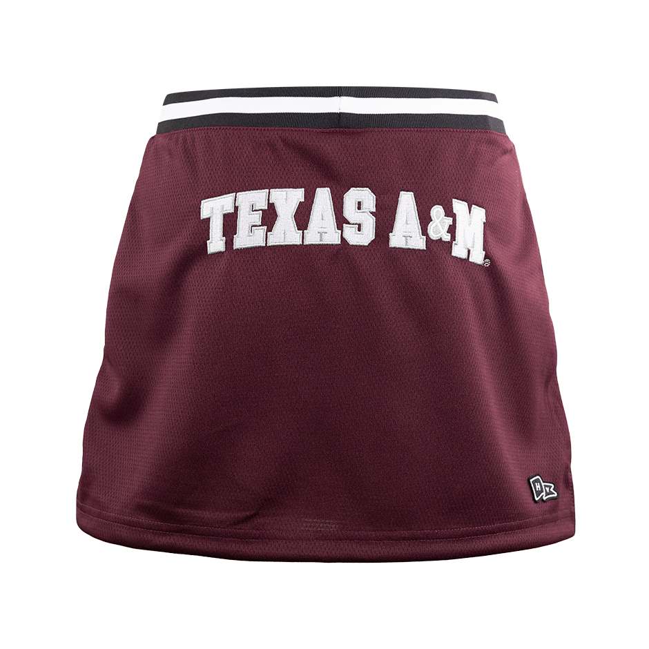 Texas A&M Hype & Vice Basketball Skirt