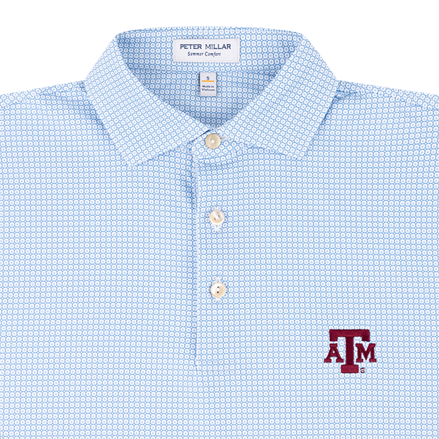 Texas A&M Peter Millar Orbit Performance Jersey Polo
