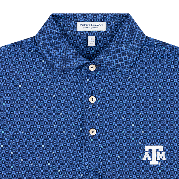 Texas A&M Peter Millar Castellina Performance Jersey Polo