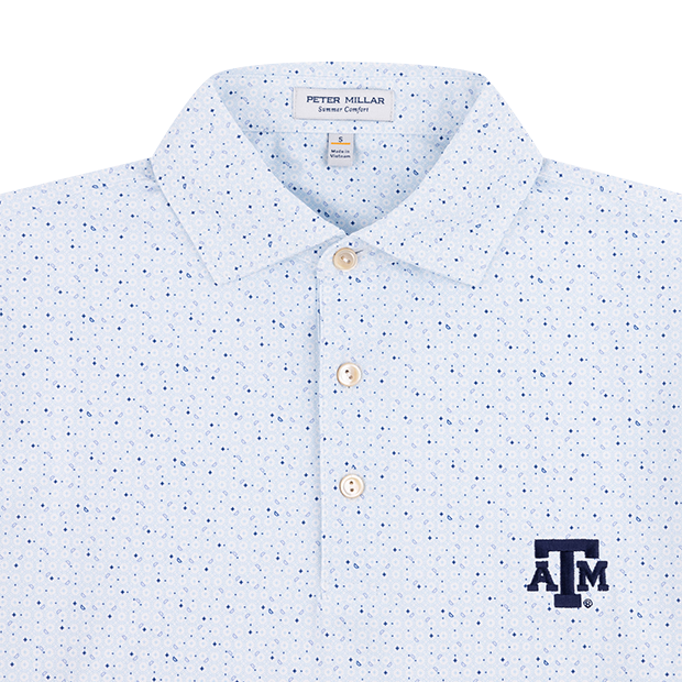 Texas A&M Peter Millar Casa Nova Performance Mesh Polo