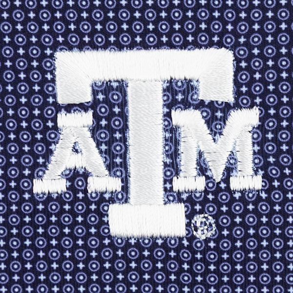 Texas A&M Peter Millar Grovewood Performance Jersey Polo
