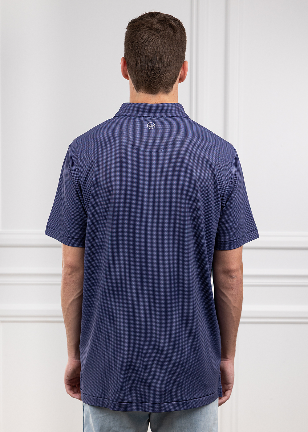 Texas A&M Peter Millar Grovewood Performance Jersey Polo