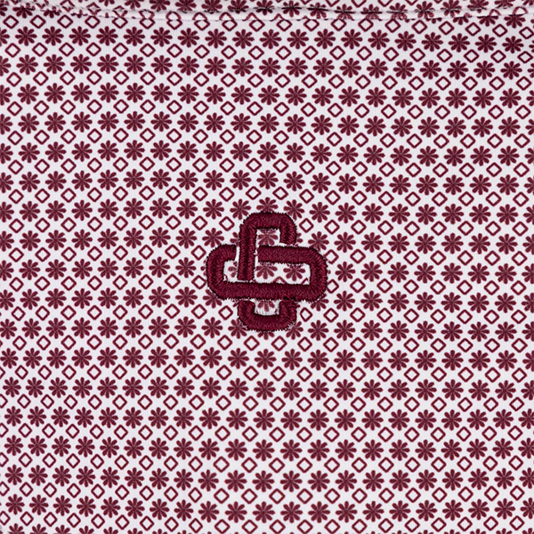 Texas A&M Collegiate Outfitter Asterisk Pattern Polo