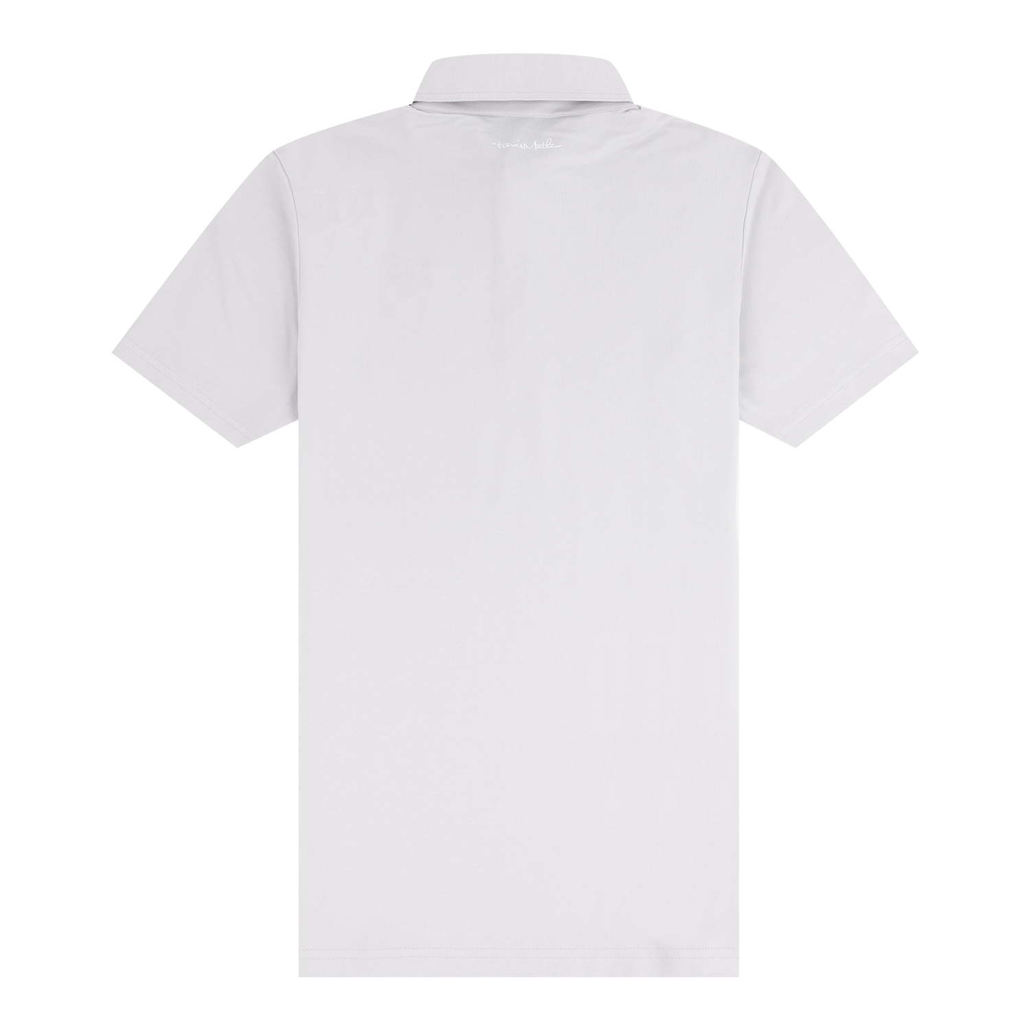 Texas A&M Travis Mathew Gray Performance Feather Weight Polo