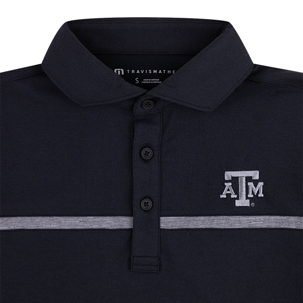 Texas A&M Travis Mathew Flight Plan Polo
