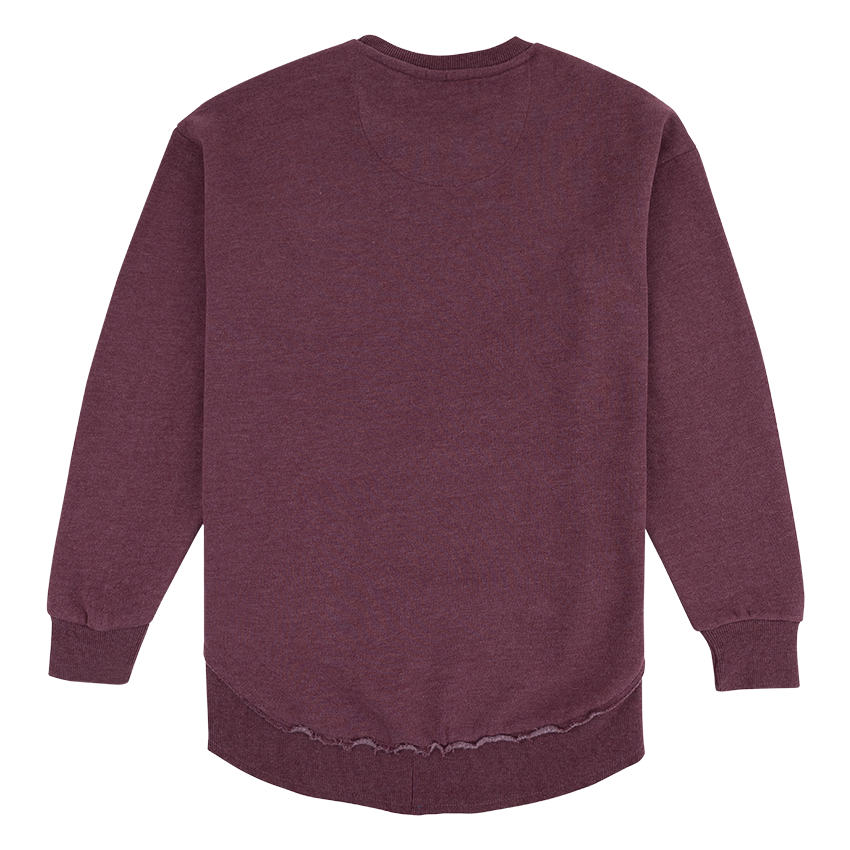 Texas A&M Aggies Pressbox Chain Stitch Melange Poncho