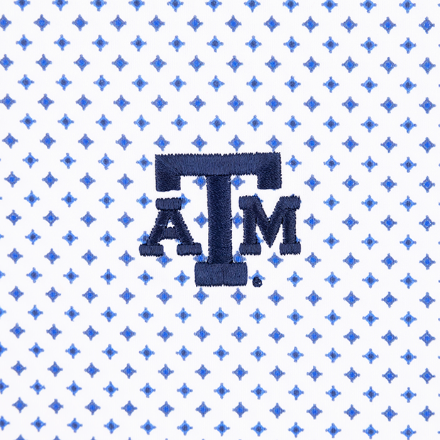 Texas A&M Horn Legend Kaleidoscope Pattern Polo