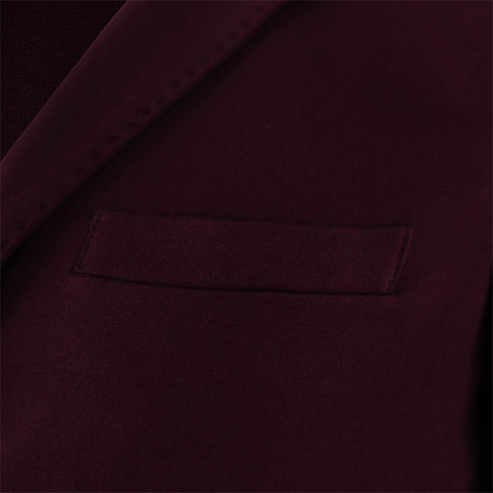 Maroon Giacca Uomo Blazer