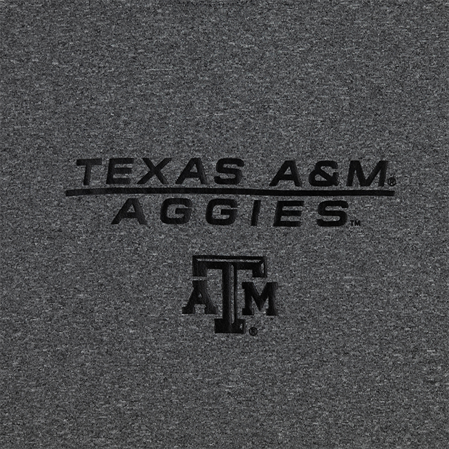 Texas A&M Aggies Champion Heathered Black Impact Tee
