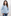 Light Blue Denim Long Sleeve Seamed Shirt