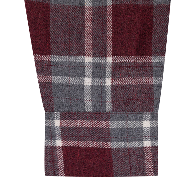 Texas A&M Aggies Oversized Plaid Button Down