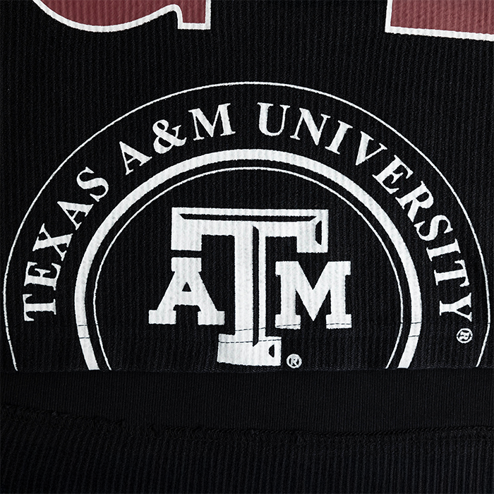 Texas A&M Gameday Social Cropped Corded Long Sleeve