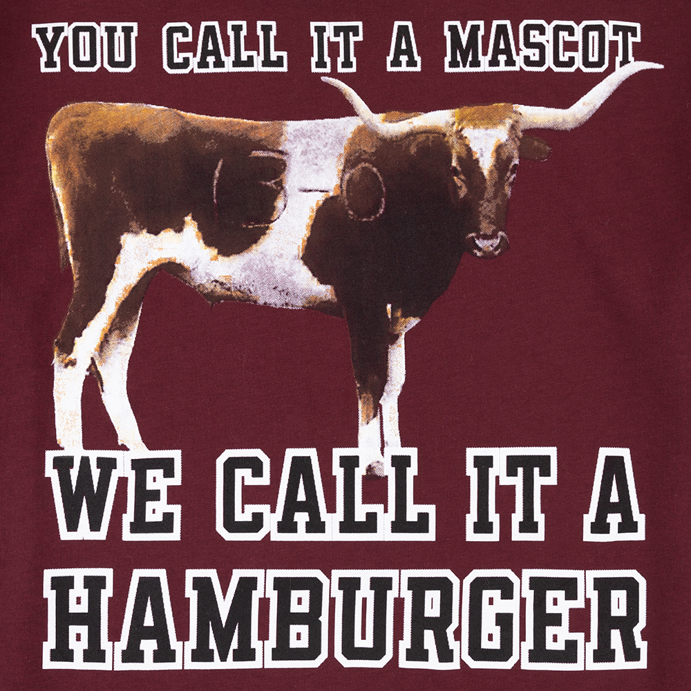 Saw 'Em Off Mascot Hamburger T-Shirt