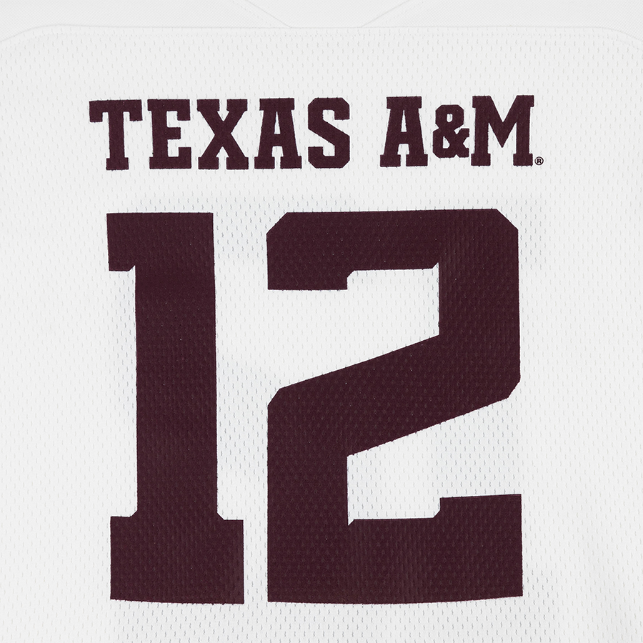 Texas A&M Adidas Youth Away Replica Jersey