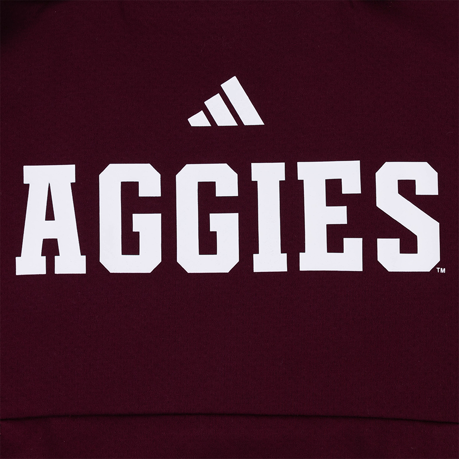 Aggies Adidas Maroon Hoodie