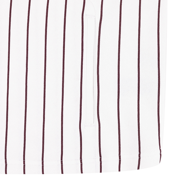 Texas A&M Aggies ADIDAS Baseball Pinstripe Hoodie