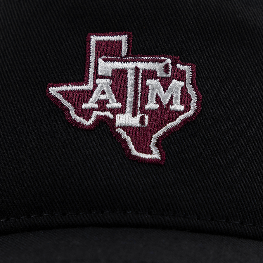 Texas A&M ADIDAS Black Team Visor