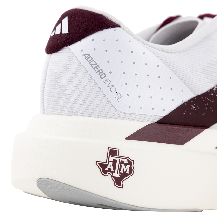 Texas A&M Aggies Adidas Adizero Evo SL Shoes