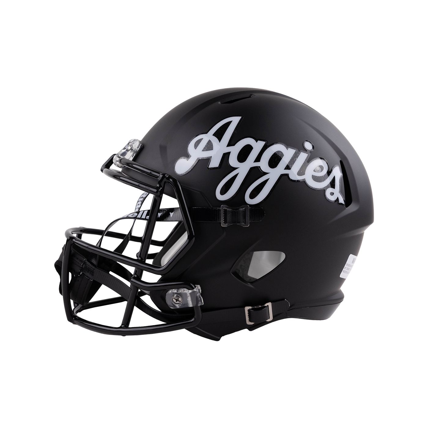 Script Aggies Speed Authentic Black Helmet