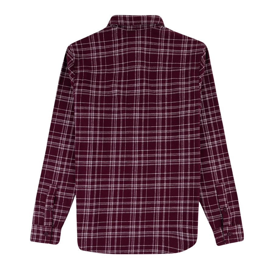 Texas A&M Private Long Sleeve Antigua Flannel