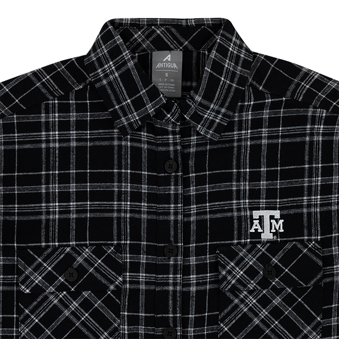 Texas A&M Perfect Long Sleeve Antigua Flannel